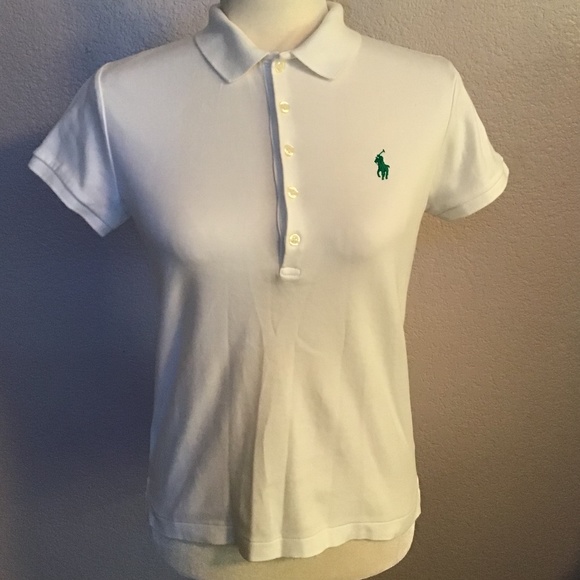 Ralph Lauren Tops - LAST CALL. Ralph Lauren White Polo Shirt